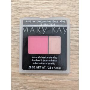 Mary Kay Mineral Cheek Color Duo RIPE WATERMELON .08 oz NEW Blush Highlighter